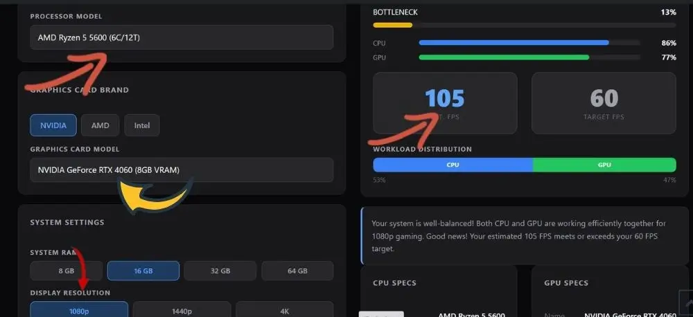 4060 vs 5060- The Better NVIDIA GPU Revealed 2 5 5600 with 4060