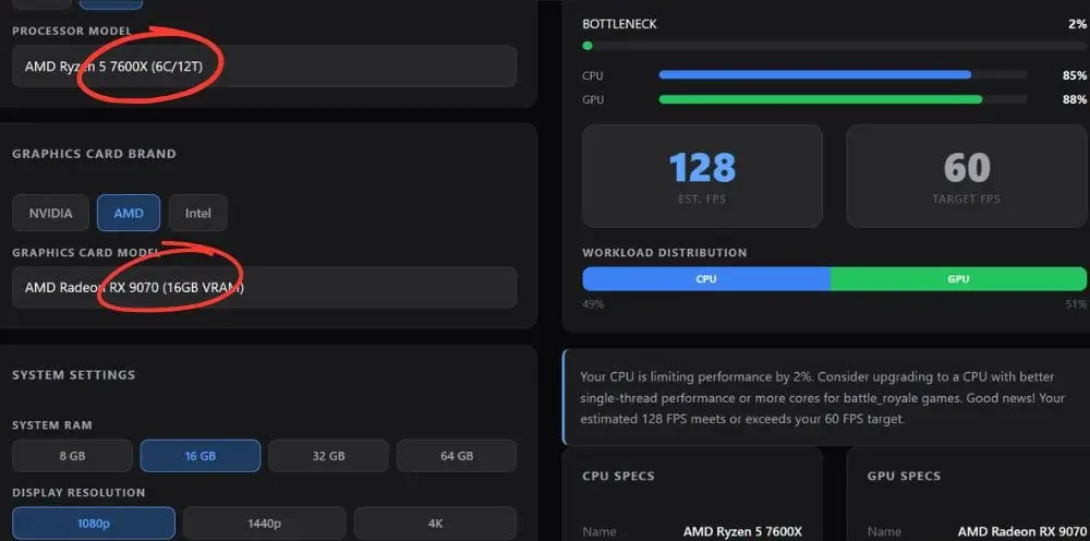 9070 vs 9070 XT-Which RDNA 4 GPU Should You Actually Buy? 4 5 7600 with 9070