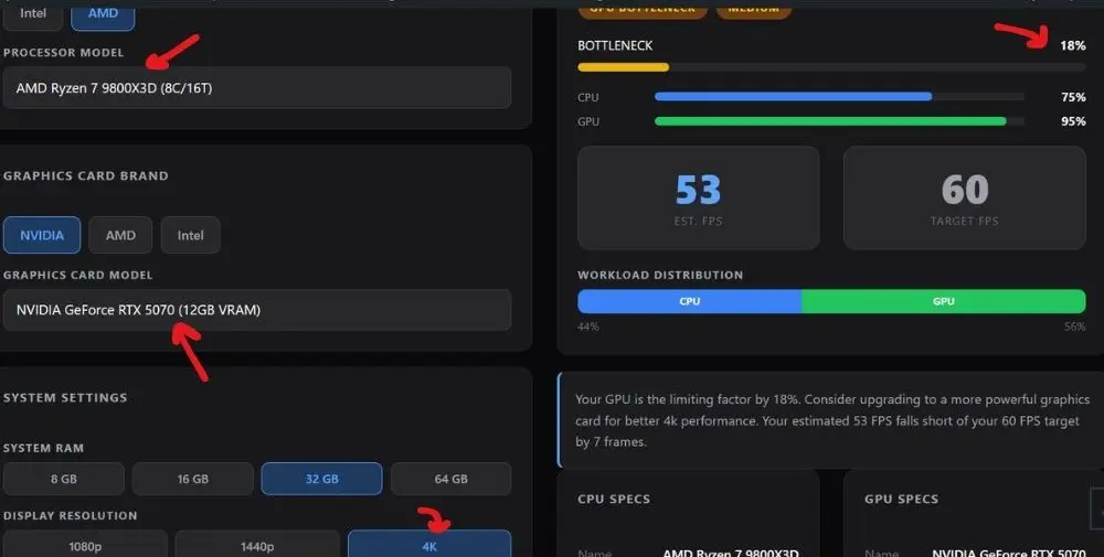 7800X3D vs 9800X3D- Real Bottlenecks and Right Pick 2 5070 18