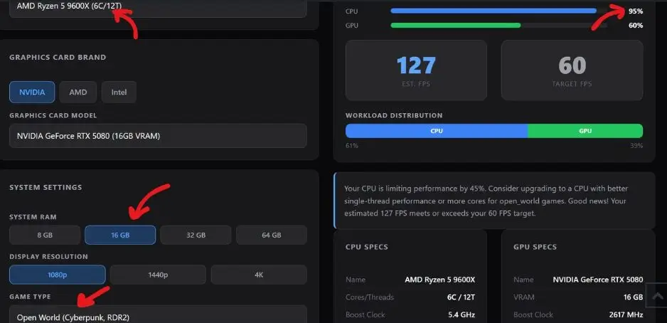Best CPU for RTX 5080-No Bottleneck Picks for 2026 3 5080 ss