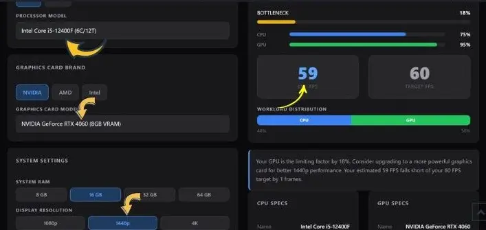 4060 vs 5060- The Better NVIDIA GPU Revealed 4 i5 12400F with 4060