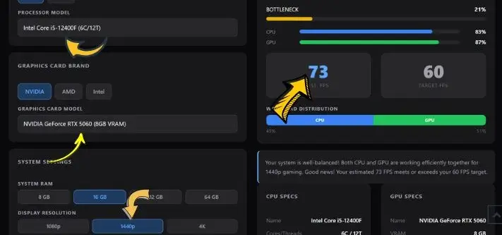 4060 vs 5060- The Better NVIDIA GPU Revealed 5 i5 12400f with 5060