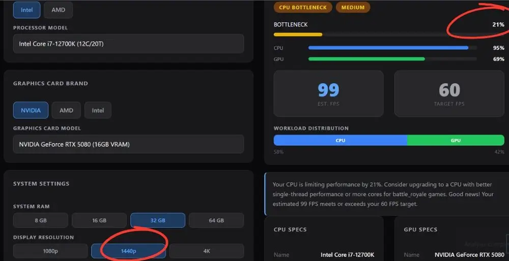 Does i7-12700K Bottleneck RTX 5080? Benchmark Breakdown 3 12700k 1440