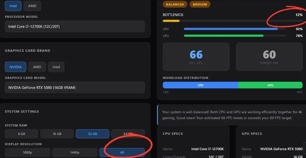 Does i7-12700K Bottleneck RTX 5080? Benchmark Breakdown 4 12700k 4k