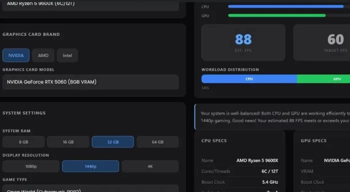 Can My PC Run Cyberpunk 2077?- Find Out Instantly 3 9600 cybedr