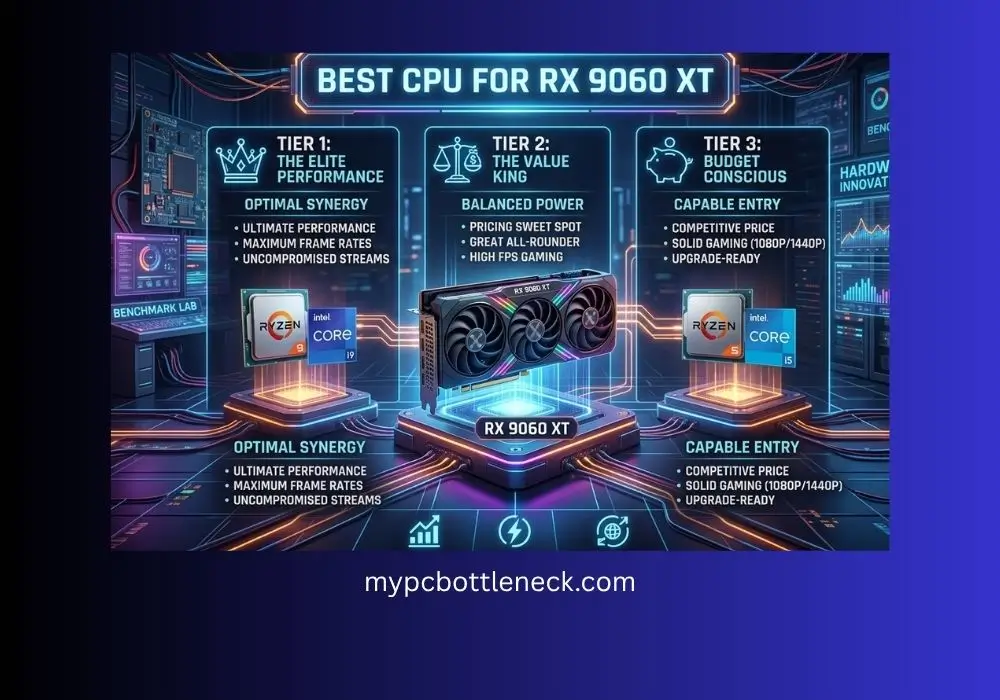 Best CPU for RX 9060 XT-Top Picks With Zero Bottleneck