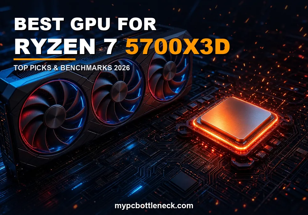 Best GPU for Ryzen 7 5700X3D in 2026- Expert Pick 2 Best GPU for Ryzen 7 5700X3D